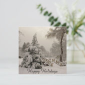 Kerstfeestdagen Aangepaste feestkaarten Kaart (Staand voorkant)