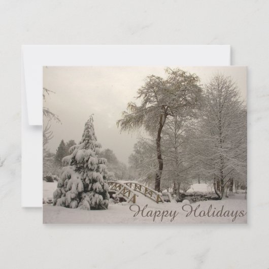 Kerstfeestdagen Aangepaste feestkaarten Kaart (Voorkant)