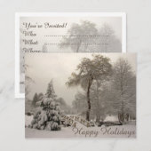 Kerstfeestdagen Aangepaste feestkaarten Kaart (Voorkant / Achterkant)