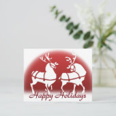 Kerstfeestdagen Aangepaste feestkaarten Kaart (Staand voorkant)