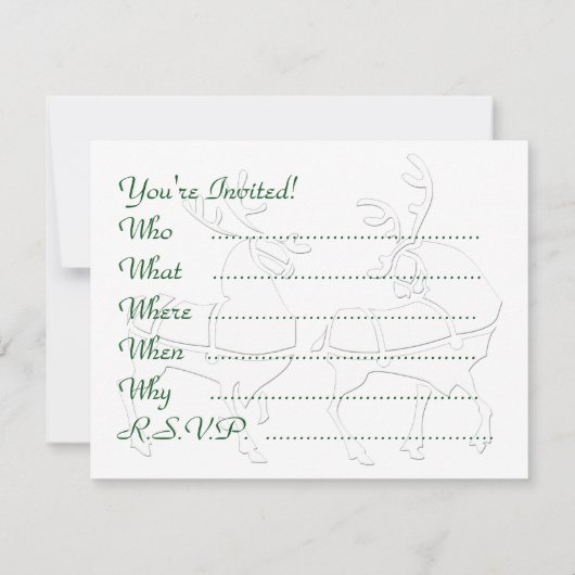 Kerstfeestdagen Aangepaste feestkaarten Kaart (Achterkant)