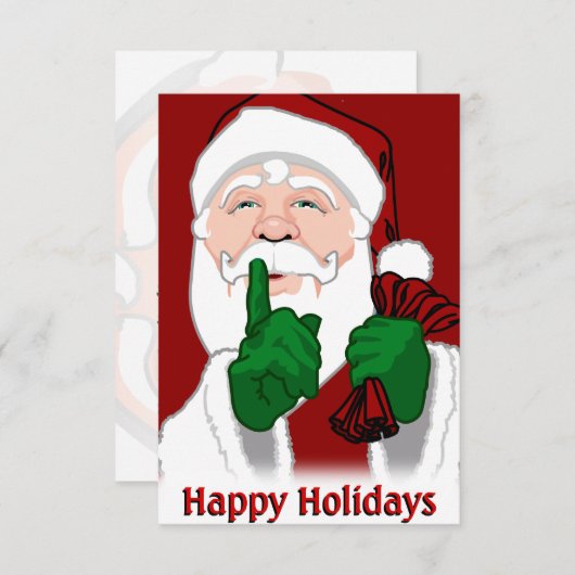 kerstfeestdagen Aangepaste Kaarten voor kerstdagen (Voorkant / Achterkant)