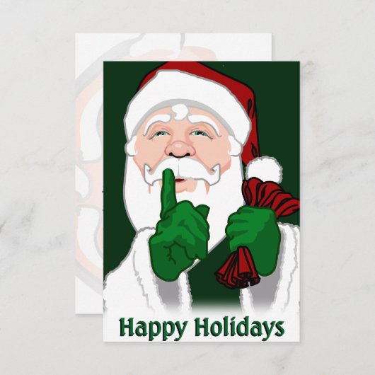 kerstfeestdagen Aangepaste Kaarten voor kerstdagen (Voorkant / Achterkant)