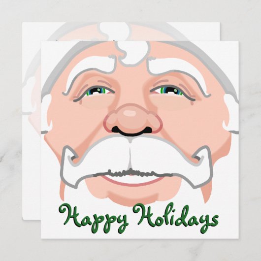 kerstfeestdagen Aangepaste Kaarten voor kerstdagen (Voorkant / Achterkant)