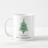 kerstfeestdagen - Aangepaste naam Kind Koffiemok (Links)