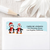 Kerstfeestdagen Adresetiketten Etiket (Insitu)