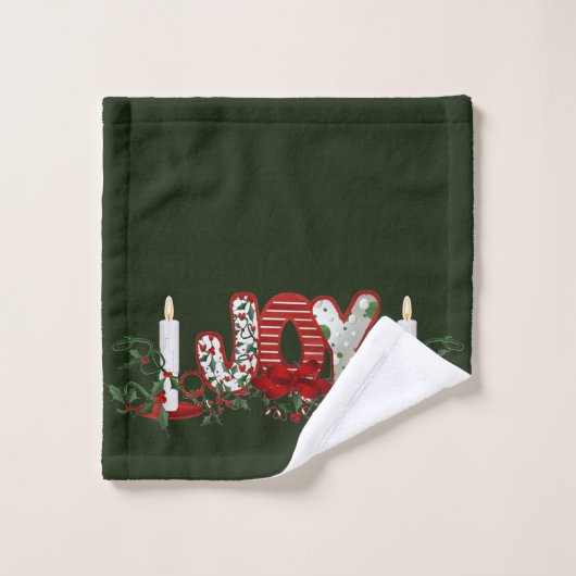 kerstFeestdagen Bad Handdoek (Wasdoekje)