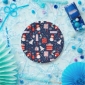 Kerstfeestdagen, Borden Papieren Bordje (Feest)