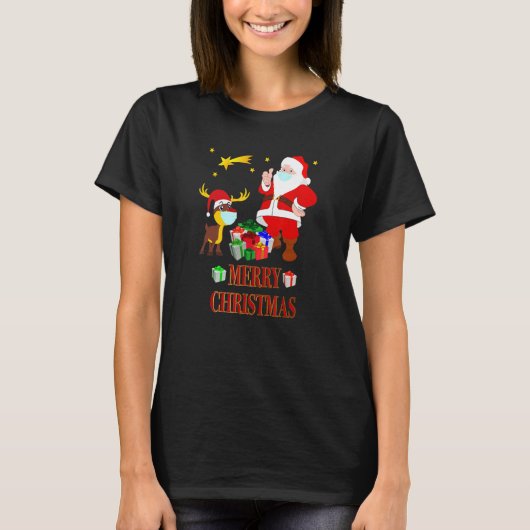 KerstFeestdagen Cadeau Idea St. Nicholas T-shirt (Voorkant)