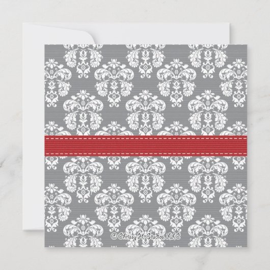 kerstfeestdagen cocktailparty uitnodigingen (Achterkant)