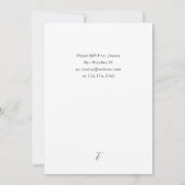 kerstfeestdagen en kerstfeestdagen kaart (Achterkant)