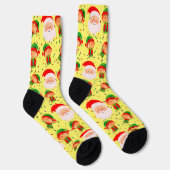 kerstfeestdagen en kerstfeestdagen met kerstmis sokken (Rechts)