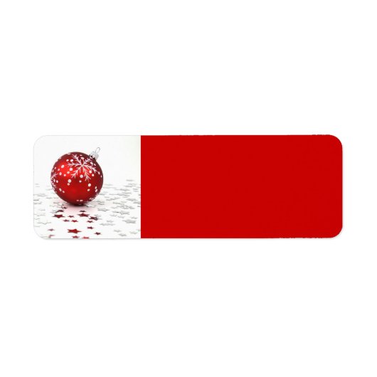 Kerstfeestdagen Etiket (Voorkant)