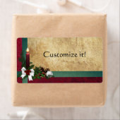 kerstfeestdagen etiketten + cadeautjes Labels (Insitu)