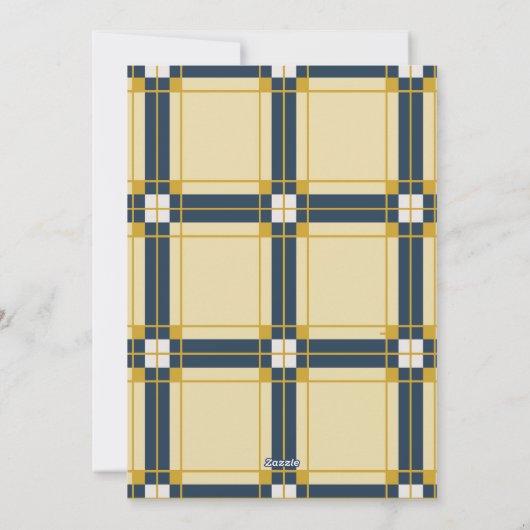 kerstFeestdagen Feestdagenkaart (Achterkant)