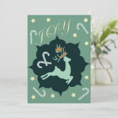 kerstfeestdagen feestdagenkaart (Staand voorkant)