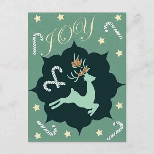 kerstfeestdagen feestdagenkaart (Voorkant)