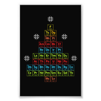 Kerstfeestdagen Foto Afdruk