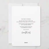 kerstFeestdagen gedecormeerde palmboom Feestdagenkaart (Achterkant)