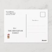 Kerstfeestdagen Hondenliefhebbers Merry Bright San Briefkaart (Achterkant)