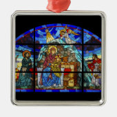 kerstfeestdagen in de Bijbel Metalen Ornament (Voorkant)