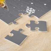 kerstfeestdagen in de herfst Shepherd Dog Legpuzzel (Zijkant)