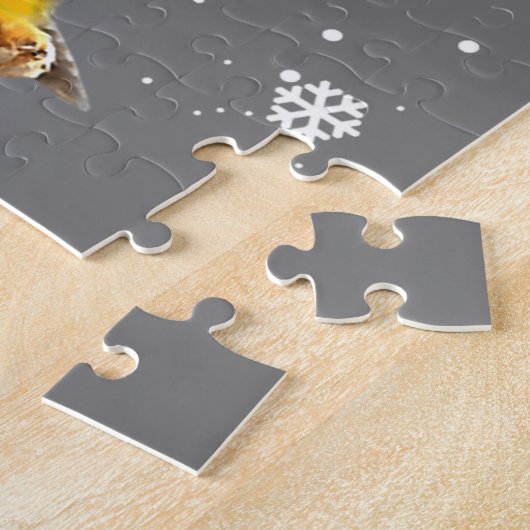 kerstfeestdagen in de herfst Shepherd Dog Legpuzzel (Zijkant)