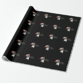 Kerstfeestdagen in Tapir Cadeaupapier (Uitgerold)