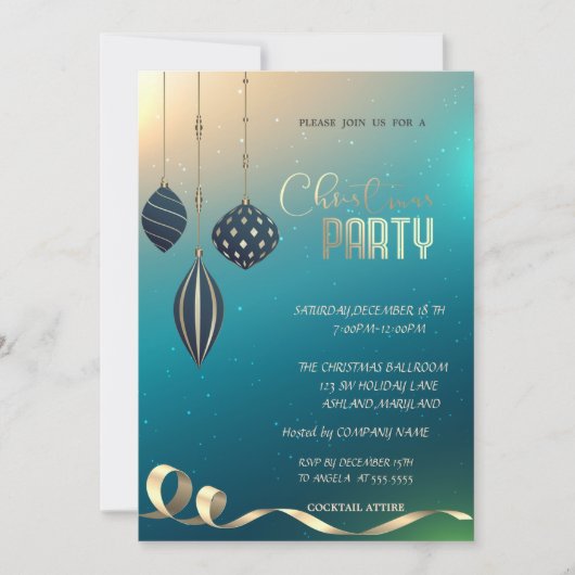 kerstfeestdagen kaart (Voorkant)