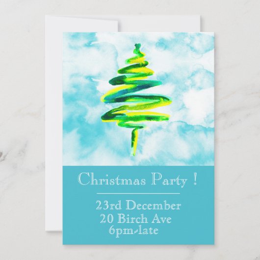 kerstfeestdagen kaart (Voorkant)