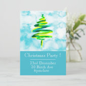 kerstfeestdagen kaart (Staand voorkant)