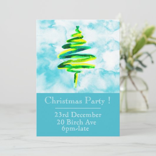 kerstfeestdagen kaart (Staand voorkant)