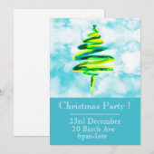 kerstfeestdagen kaart (Voorkant / Achterkant)