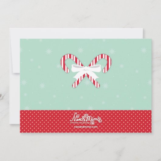 Kerstfeestdagen Koekjesruil Kaart (Achterkant)