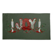 kerstFeestdagen Kussensloop (Achterkant-Links)