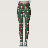 kerstfeestdagen Leggings (Voorkant)
