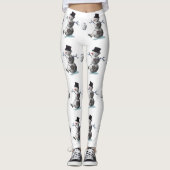 kerstfeestdagen Leggings (Voorkant)