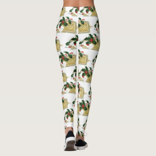 kerstfeestdagen Leggings (Achterkant)