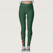 kerstfeestdagen Leggings (Voorkant)