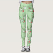 kerstfeestdagen Leggings (Voorkant)