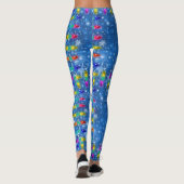 Kerstfeestdagen Leggings (Achterkant)