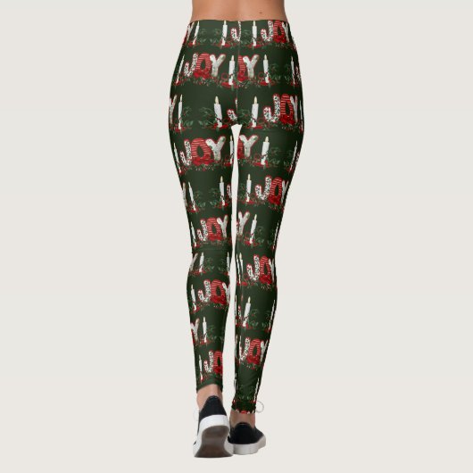 kerstFeestdagen Leggings (Achterkant)