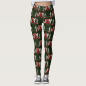 kerstFeestdagen Leggings (Voorkant)