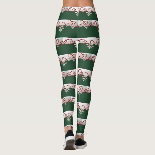 kerstfeestdagen Leggings (Achterkant)