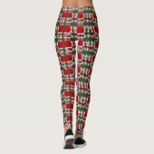 kerstfeestdagen Leggings (Achterkant)