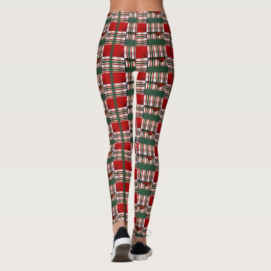 kerstfeestdagen Leggings (Achterkant)