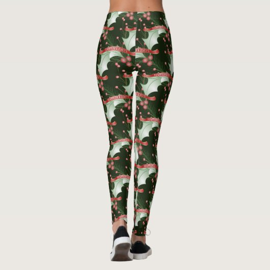 kerstfeestdagen Leggings (Achterkant)