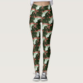 kerstfeestdagen Leggings (Voorkant)