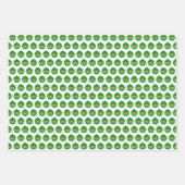 kerstfeestdagen met kandycane Xmas Holiday Noël Inpakpapier Vel (Voorkant 2)