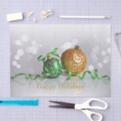 Kerstfeestdagen met kerstfeestdagen tissuepapier (Craft)